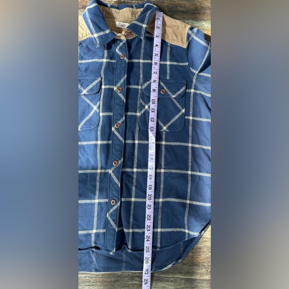 Faherty Daly Shirt Olivia Plaid Flannel Size M - Picture 8 of 8